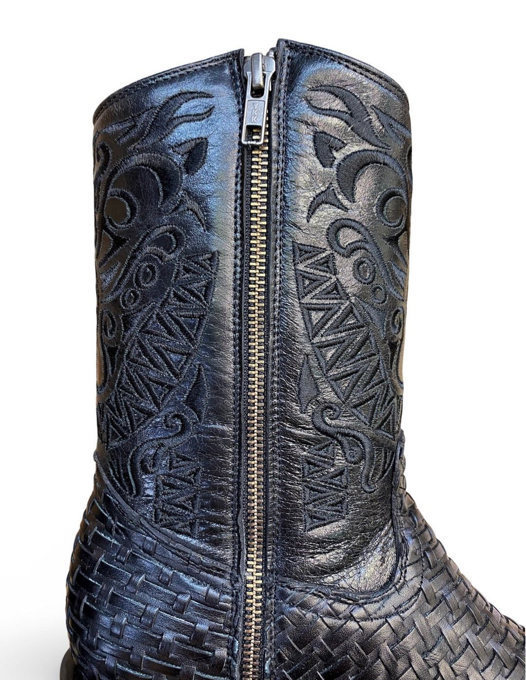 Franko Boots | Botin California Petatillo Negro Zipper