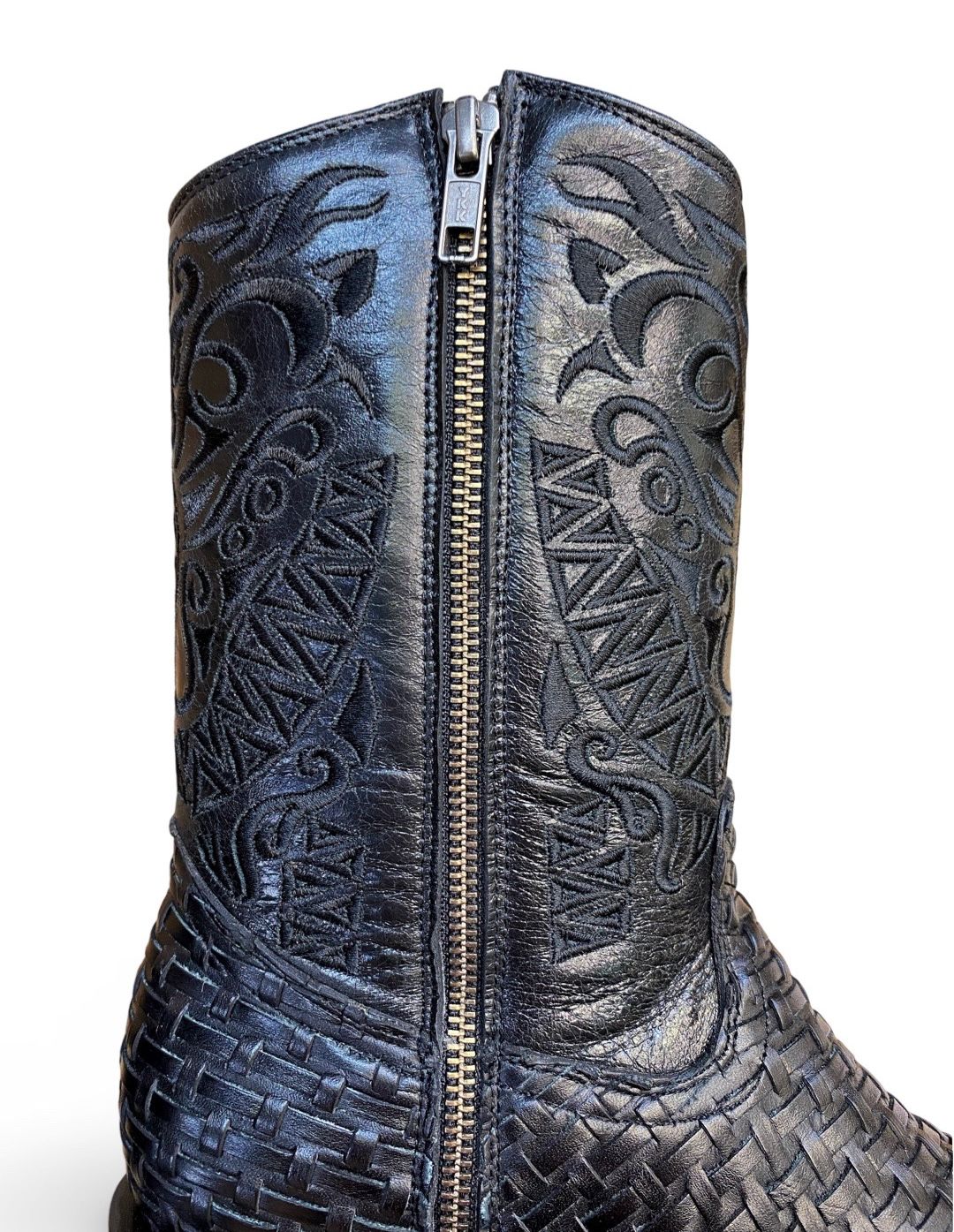 Franko Boots | Botin California Petatillo Negro Zipper