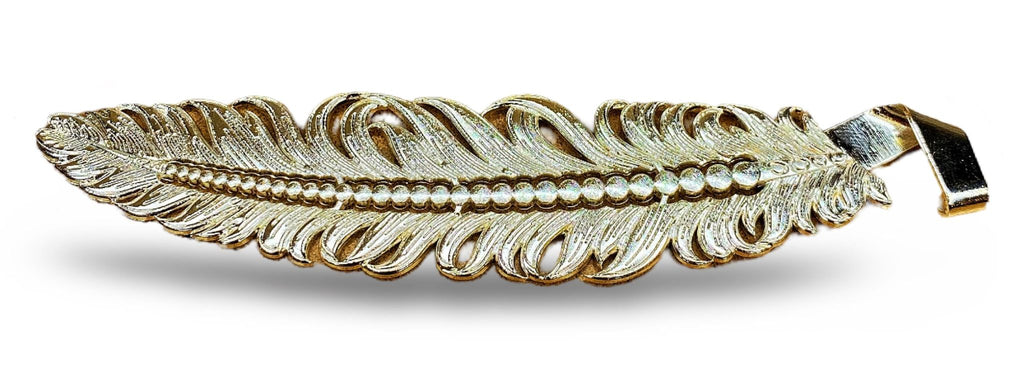 Metal Feather Pins