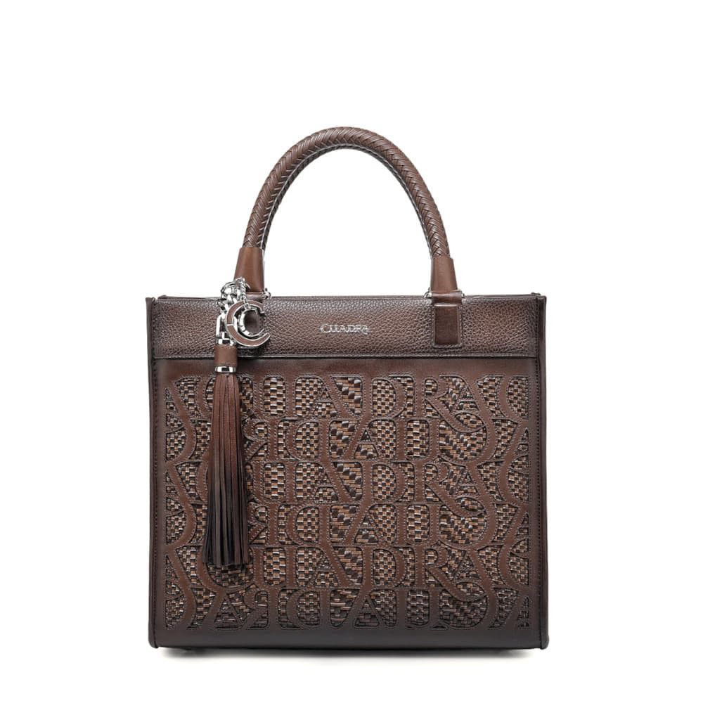 CUADRA | Women's Brown Laser Bag Res Azteca Miel BOD2MRS