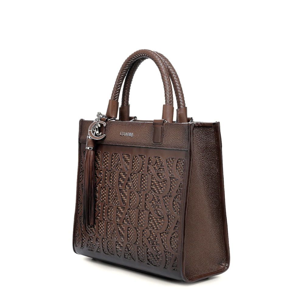 CUADRA | Women's Brown Laser Bag Res Azteca Miel BOD2MRS