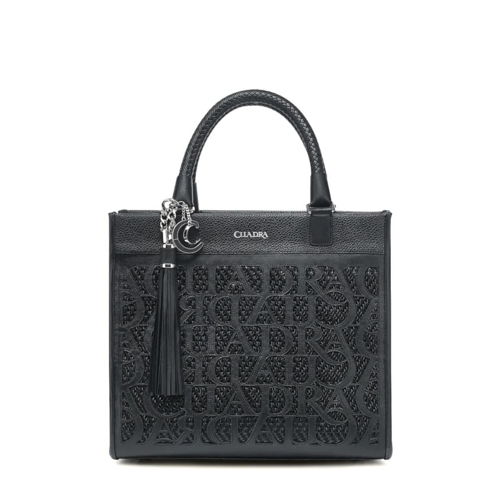 CUADRA | Women's Black Laser Bag Res Azteca Negro BOD2MRS