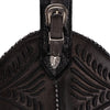 Cuadra Wmns Boot Black Python Embroidered Stud Zipper Piton Belly Cosmo Negro 3F82PM