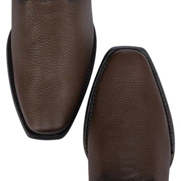 Cuadra Mens Honey Laser Zipper Narrow Square toe Bota de Res Santana Miel 1J3FRS