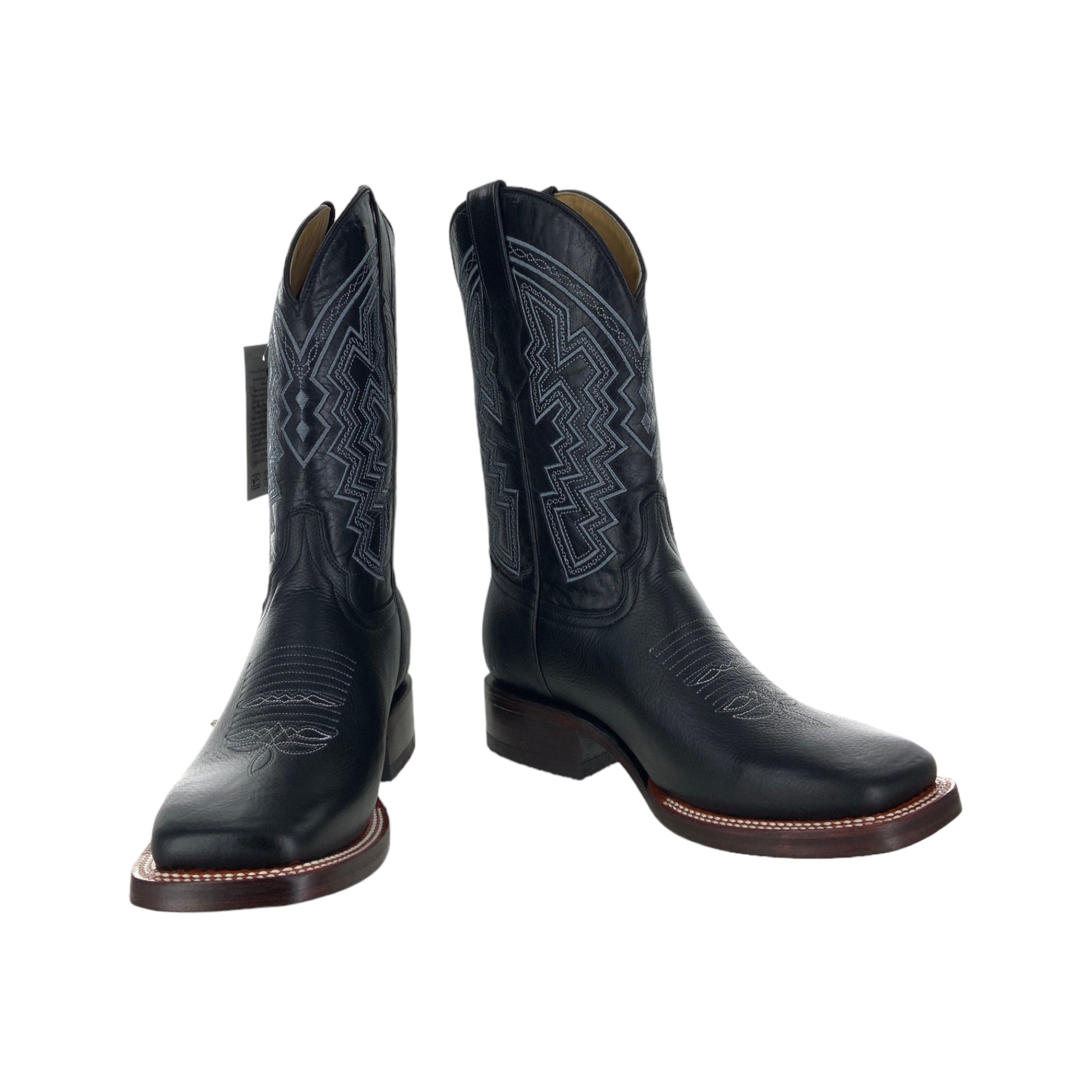 Franko Boots Mens Texas Flother Negro