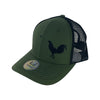 Hat Republic Gallo Logo Snapback Green Black OSFM