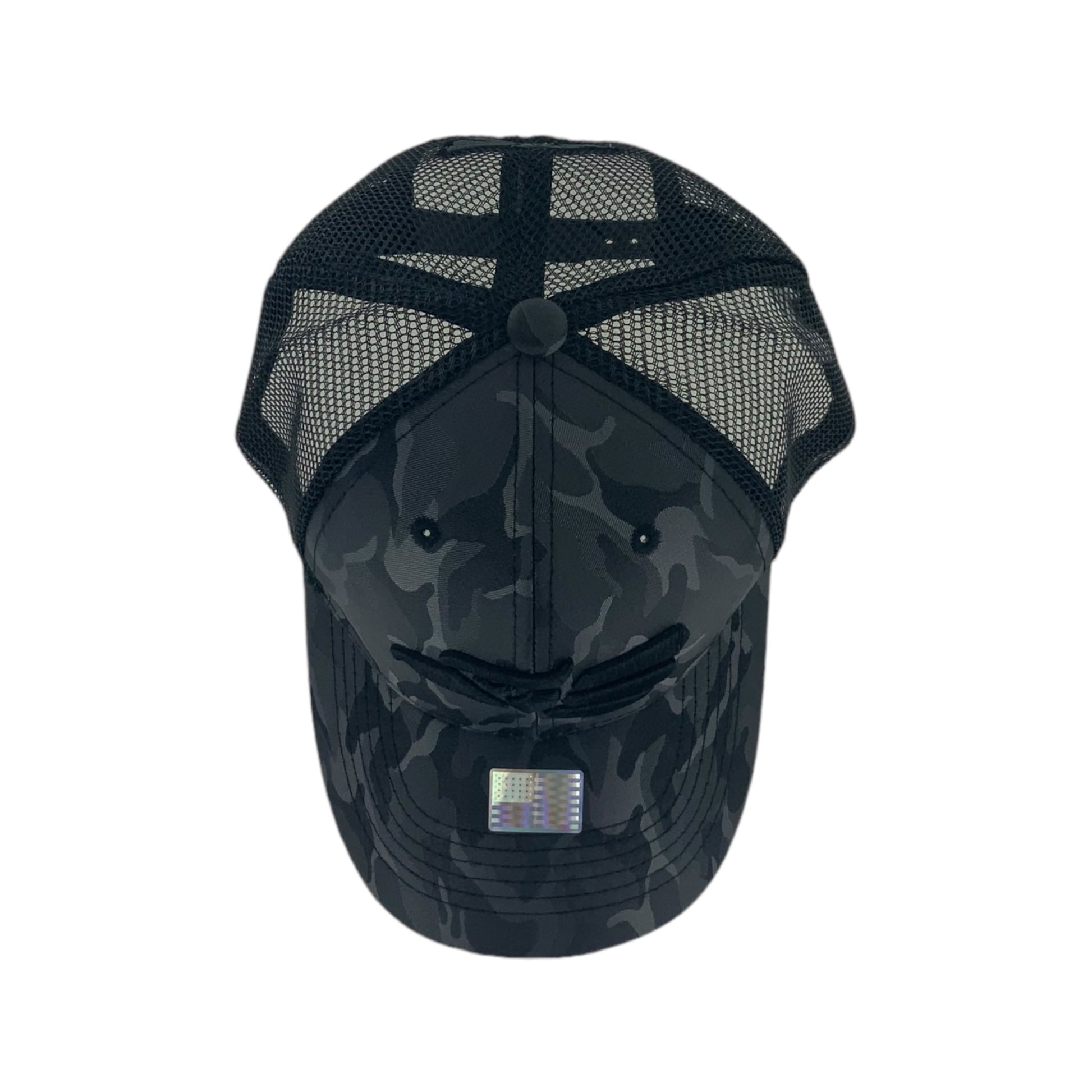 Hat Republic Aguila Mexicana Logo Snapback Black Camo OSFM