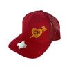 Load image into Gallery viewer, Hat Republic Chapulin Snapback Red Yellow OSFM