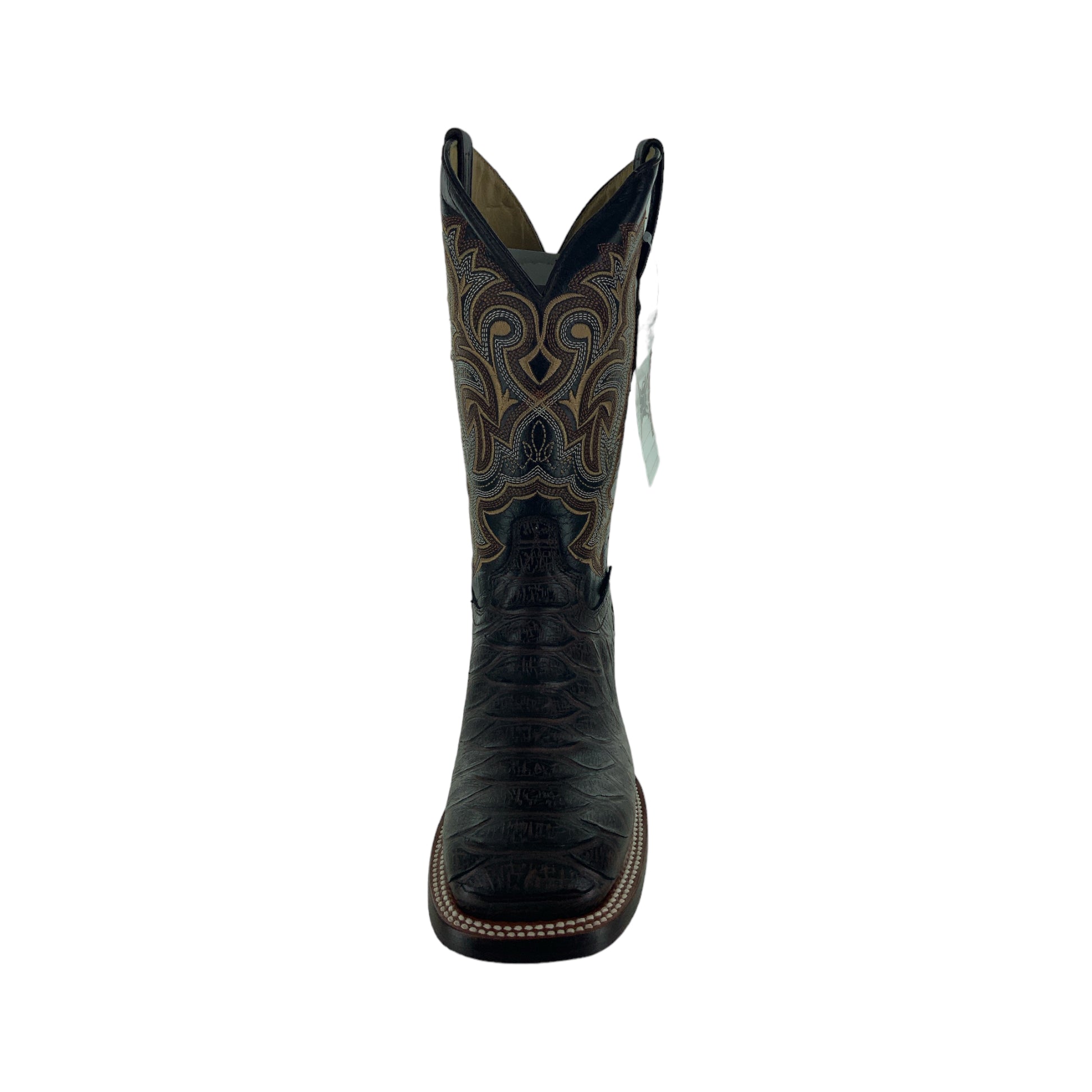 Franko Boots Mens Bulldog GB Python Cafe