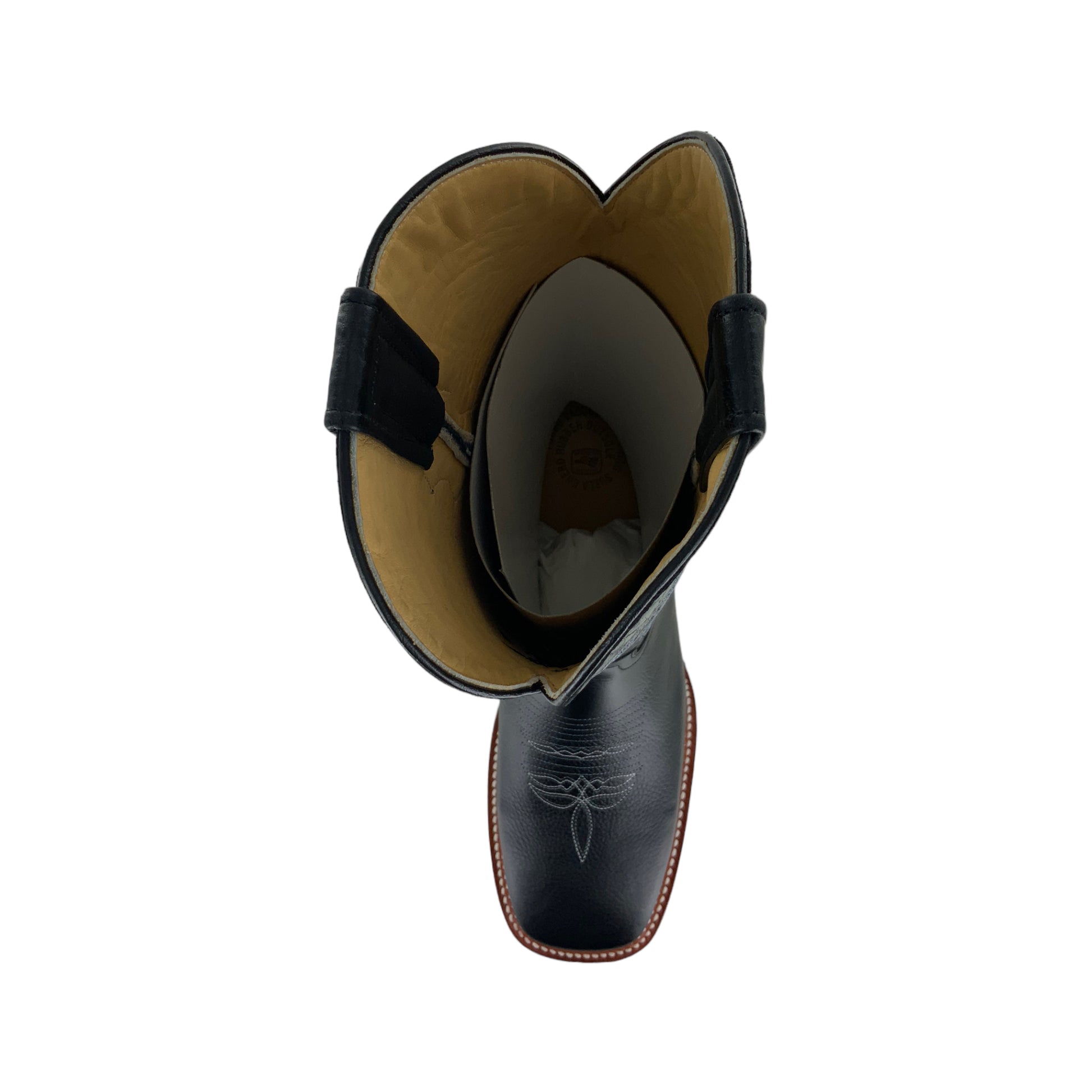 Franko Boots Mens Texas Flother Negro