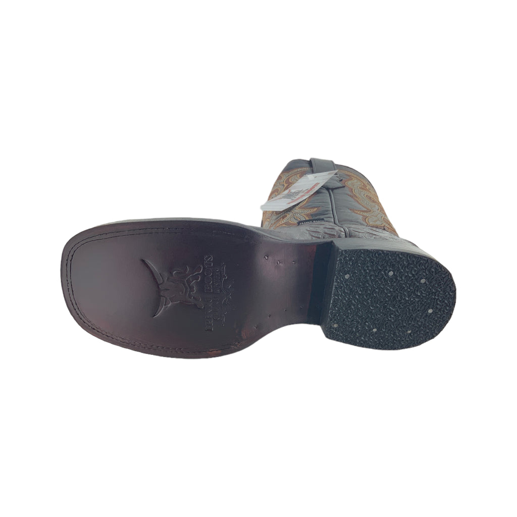 Franko Boots Mens Bulldog GB Python Cafe