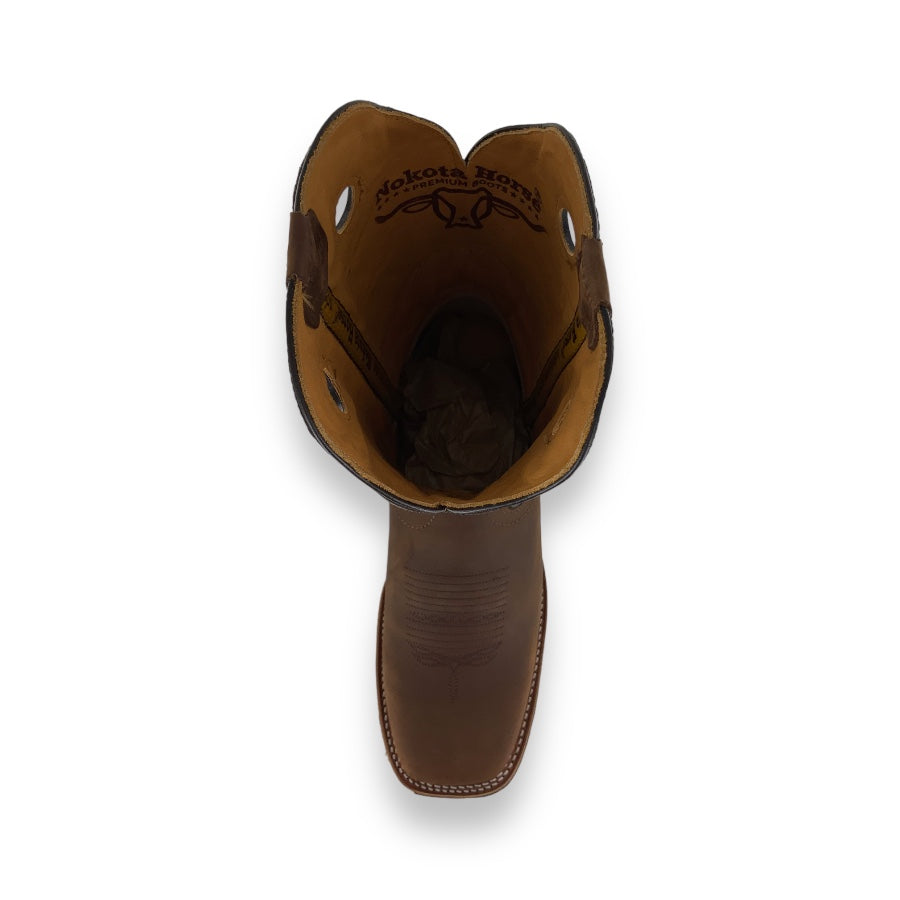 Nokota Horse Mens Stanley 15 Crazy H Miel S051541