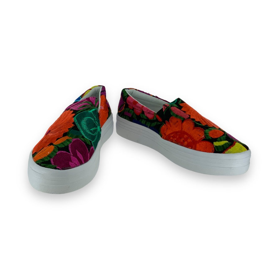 Mexican Artisanal Chalupa Slip-On Sneaker