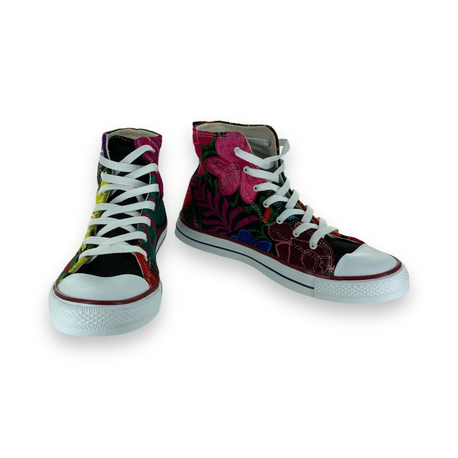 Mexican Artisanal Chalupa Hi-Top Sneaker