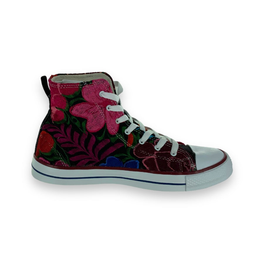 Mexican Artisanal Chalupa Hi-Top Sneaker