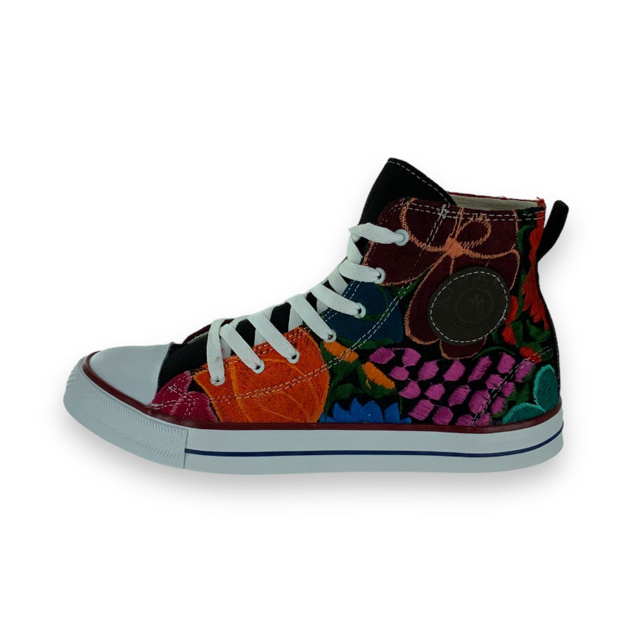 Mexican Artisanal Chalupa Hi-Top Sneaker