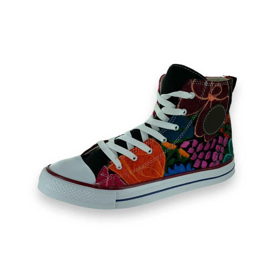 Mexican Artisanal Chalupa Hi-Top Sneaker
