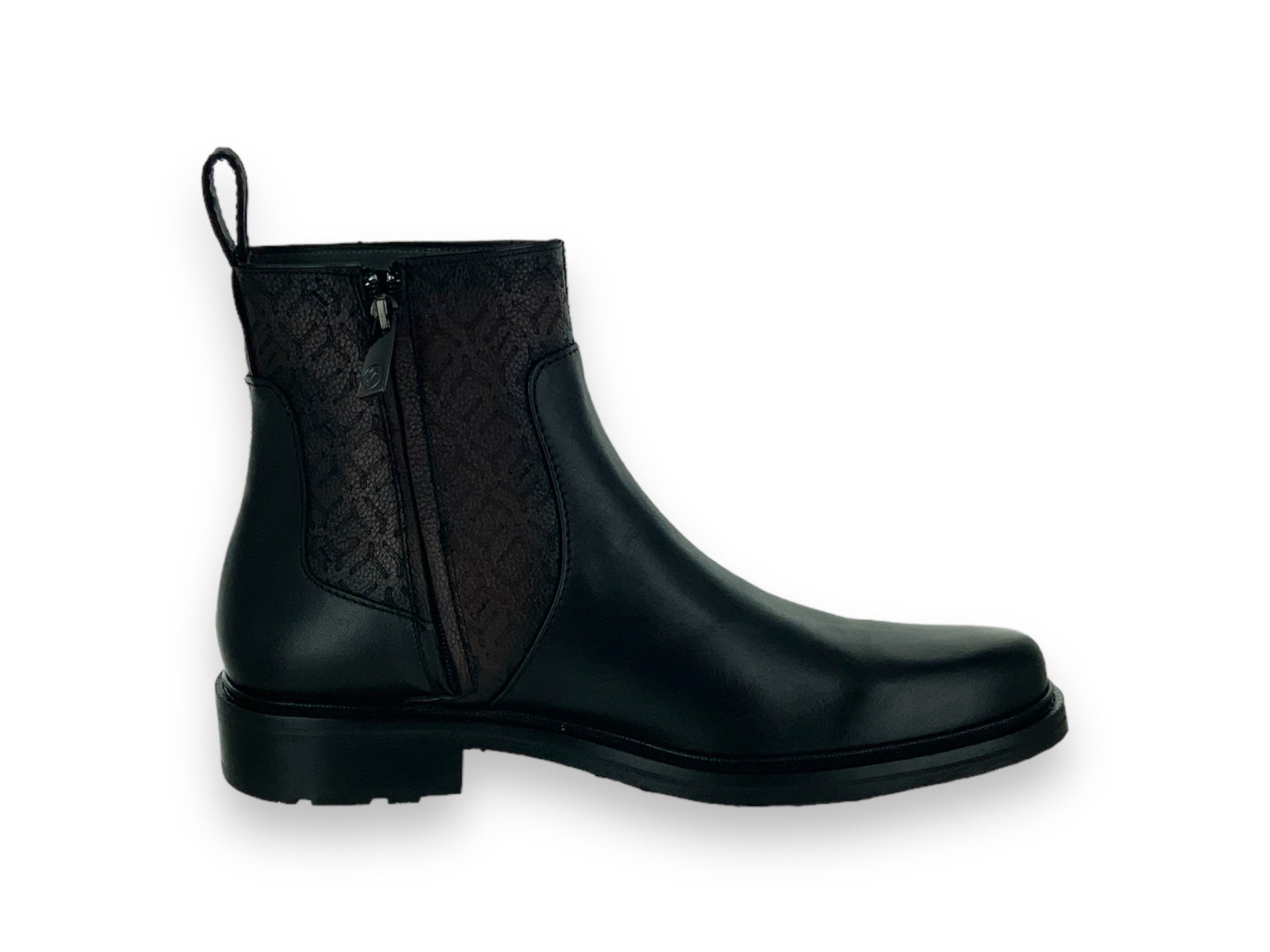 Cuadra Mens Botin Ternera Inca Black - Res Bristol Cacao