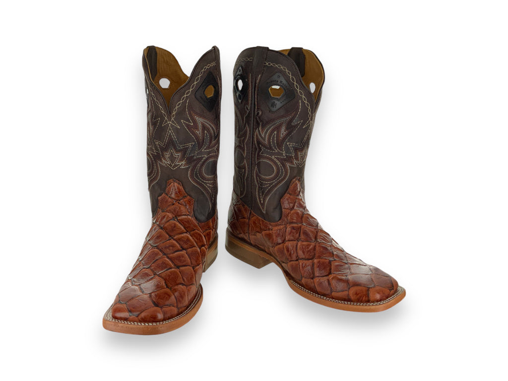 Nokota Horse Mens Morgan 18 GB Pirarucu Shedron M051841