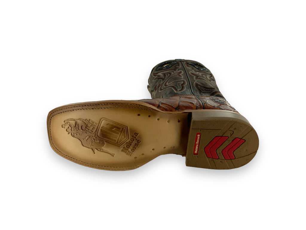 Nokota Horse Mens Morgan 18 GB Pirarucu Shedron M051841