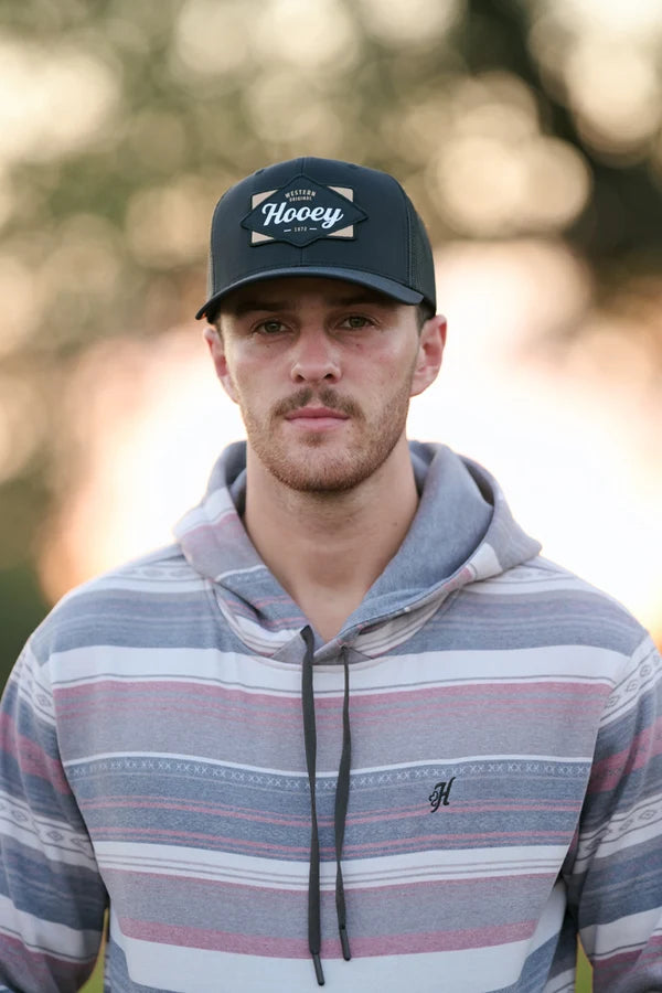 HOOEY "Diamond" Hat Brown & Black w/Patch