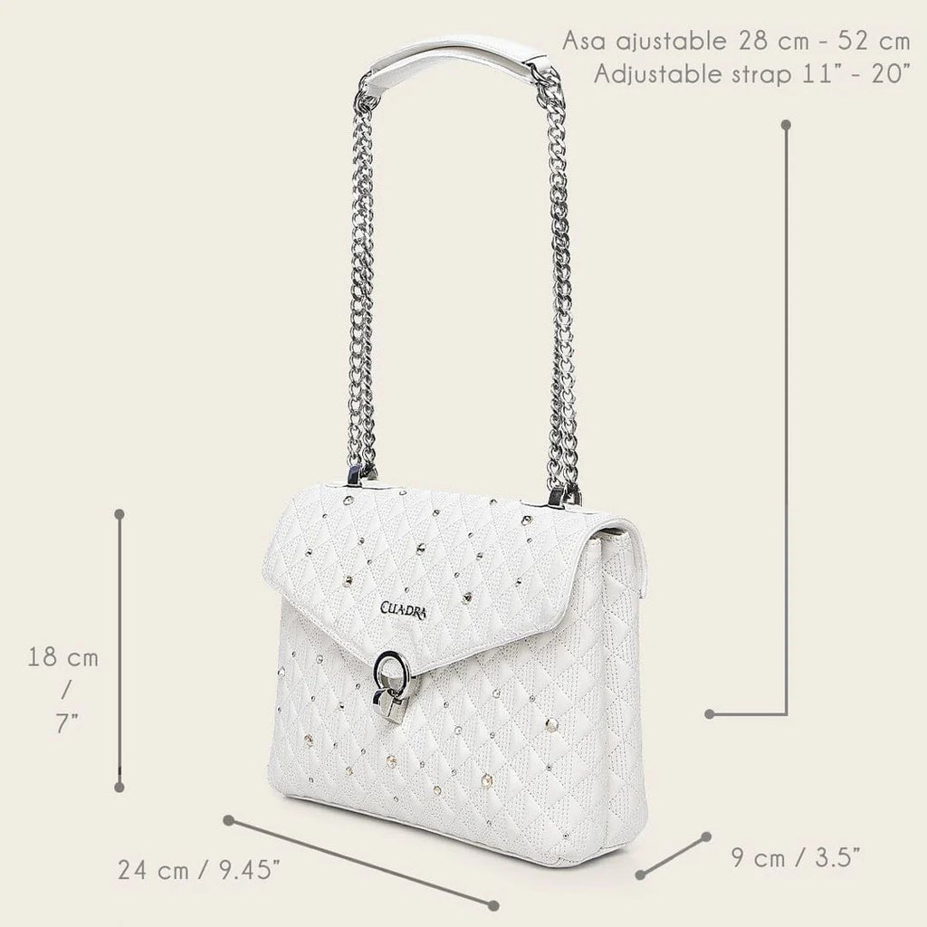 Cuadra Women's Res Ternera Mikonos Blanco Purse DU7332/BOD0LRS
