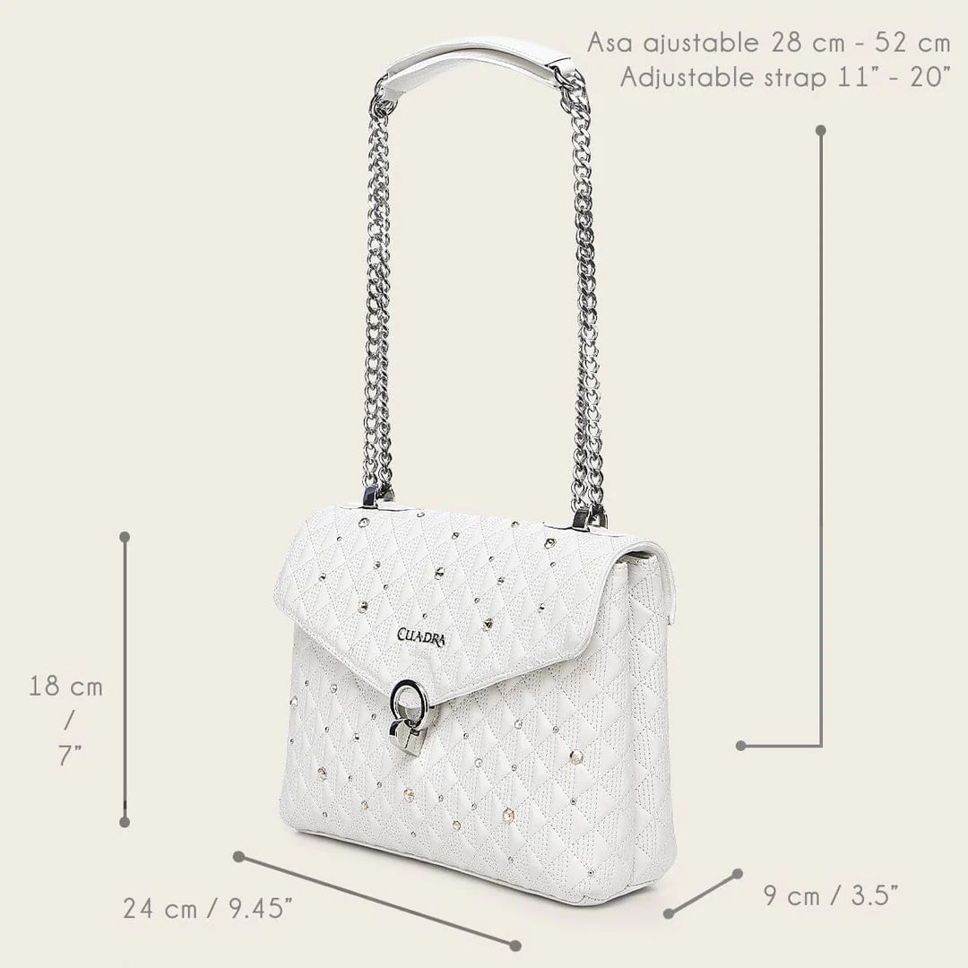 Cuadra Women's Res Ternera Mikonos Blanco Purse DU7332/BOD0LRS