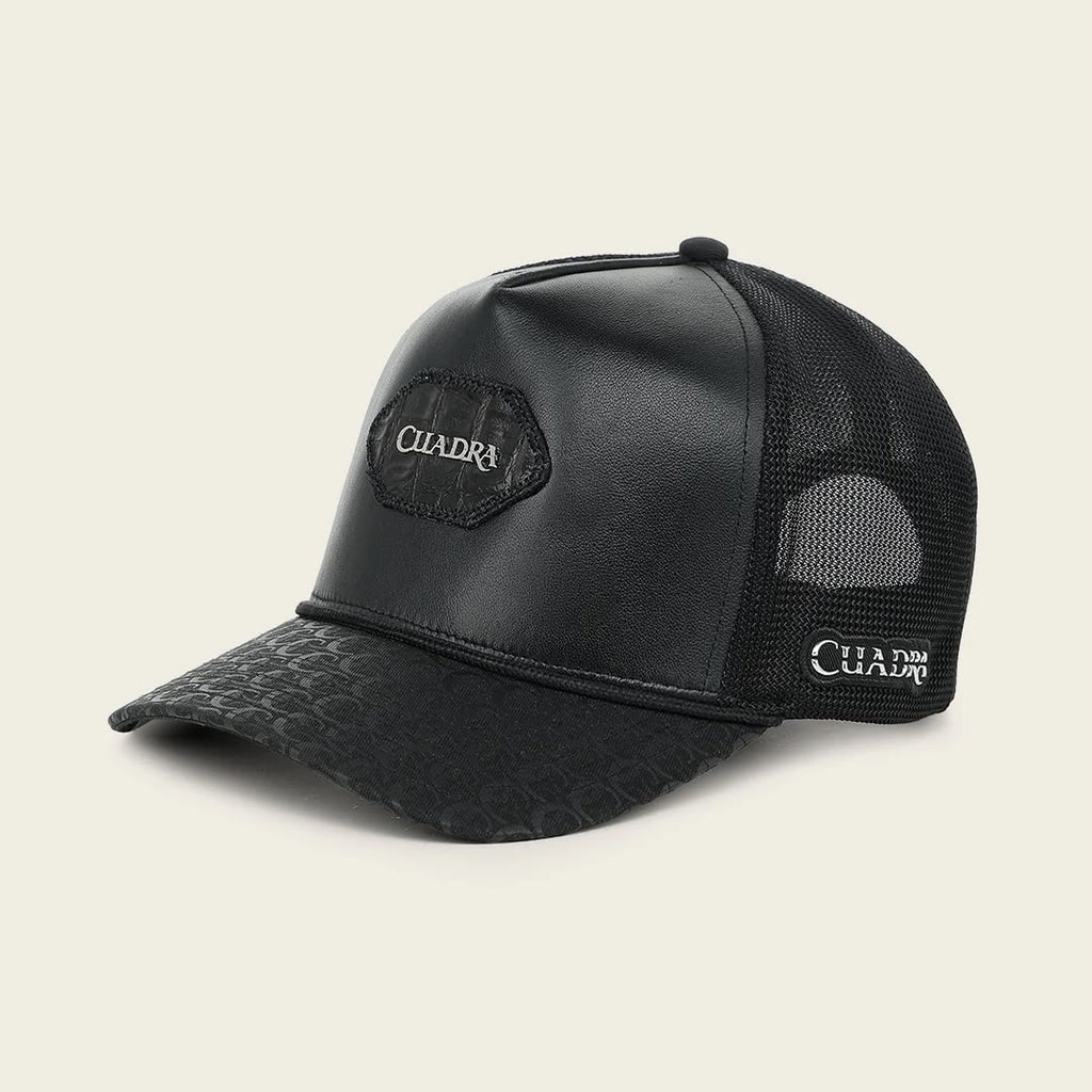 CUADRA CAP ALLIGATOR BLACK CP004