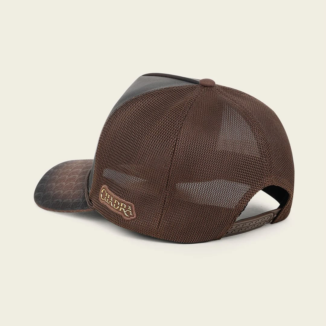 CUADRA CAP ALLIGATOR BROWN CP005