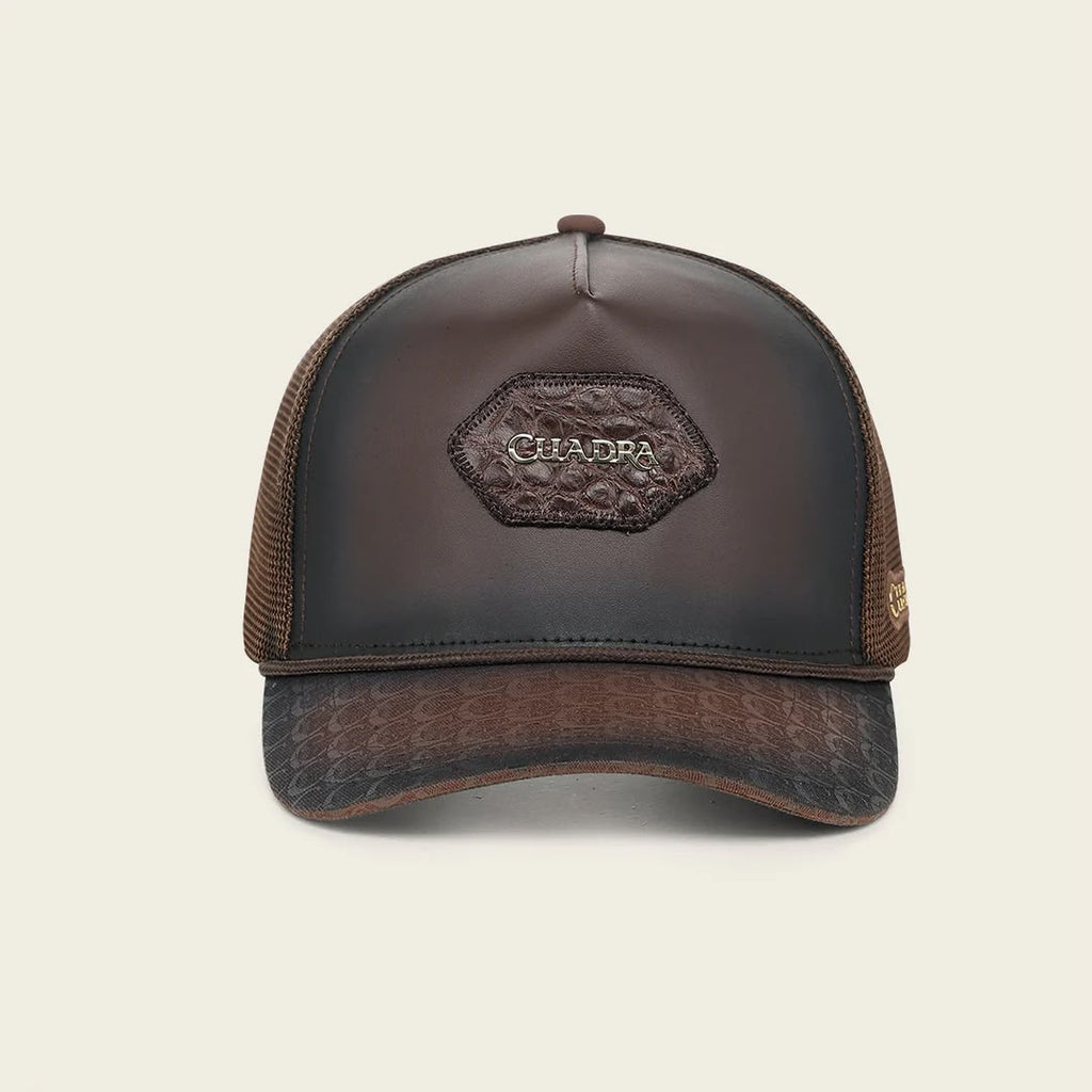 CUADRA CAP ALLIGATOR BROWN CP005
