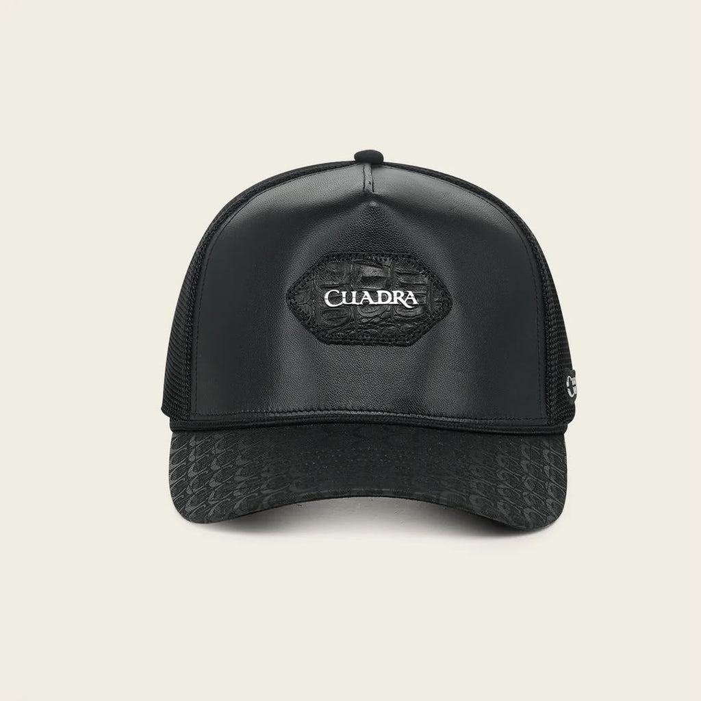 CUADRA CAP ALLIGATOR BLACK CP004