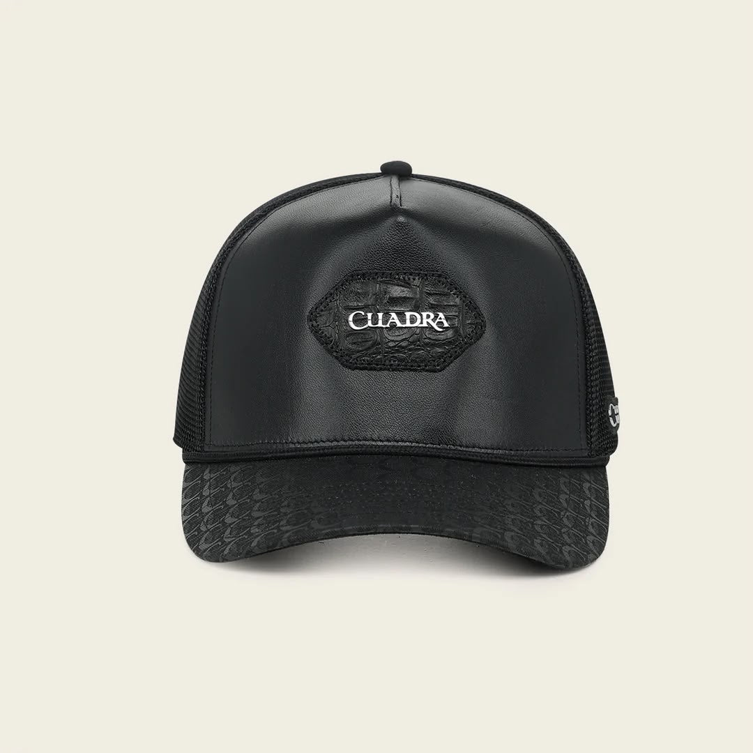 CUADRA CAP ALLIGATOR BLACK CP004