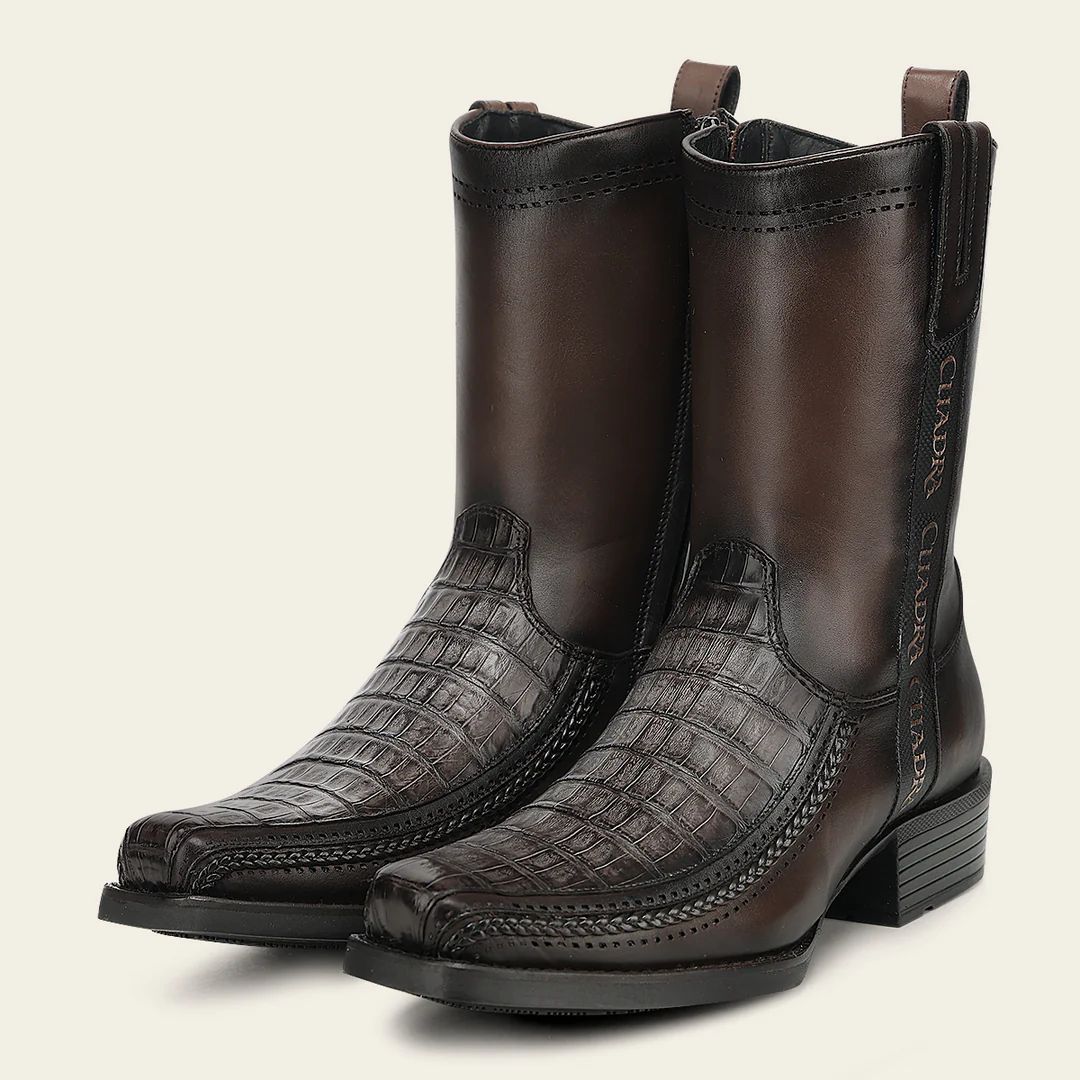 Cuadra Urban Brown Boot Genuine Fuscus Leather For Men 1J4FY CC300