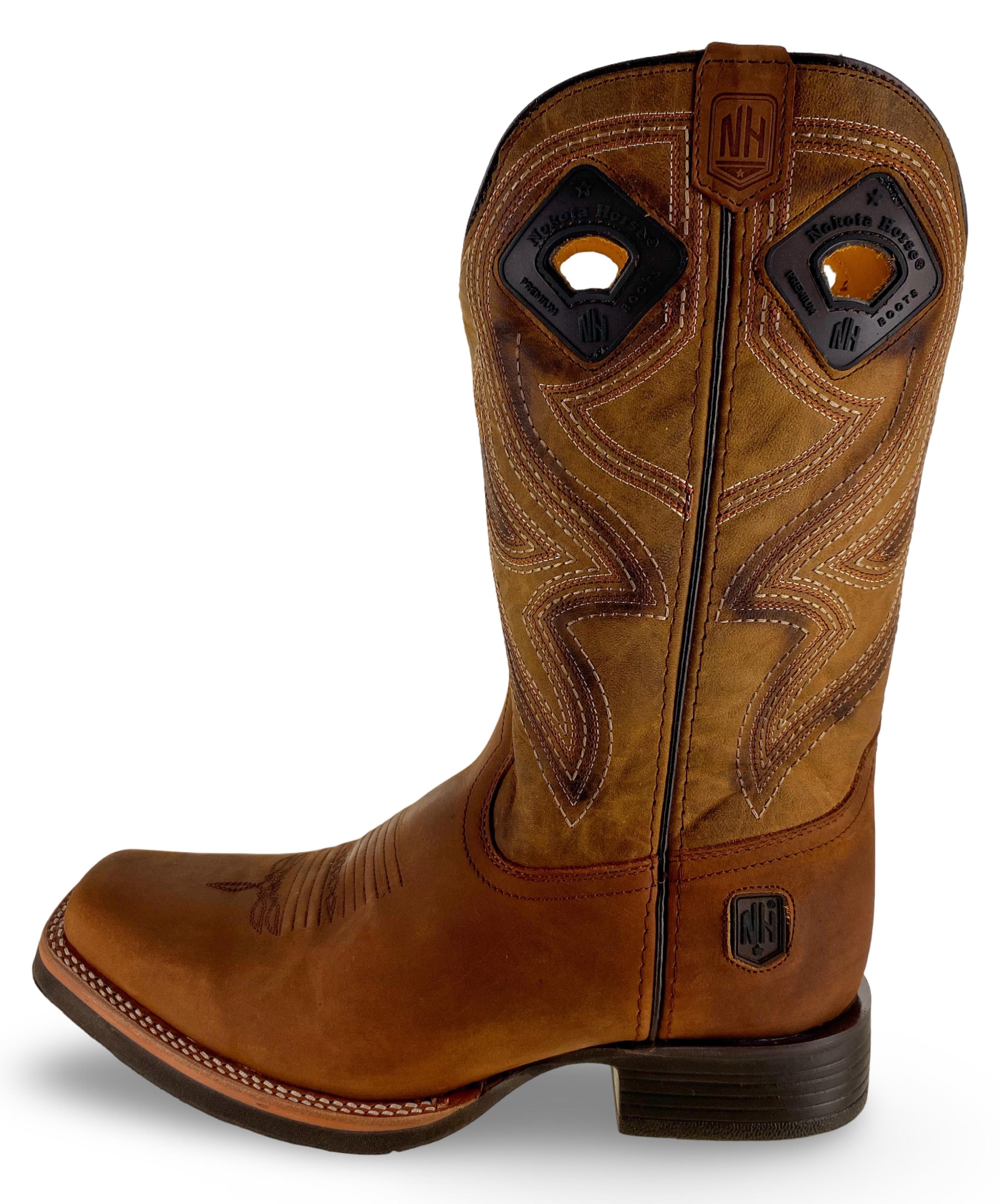 Nokota Horse Mens Morgan 10 Crazy H Miel