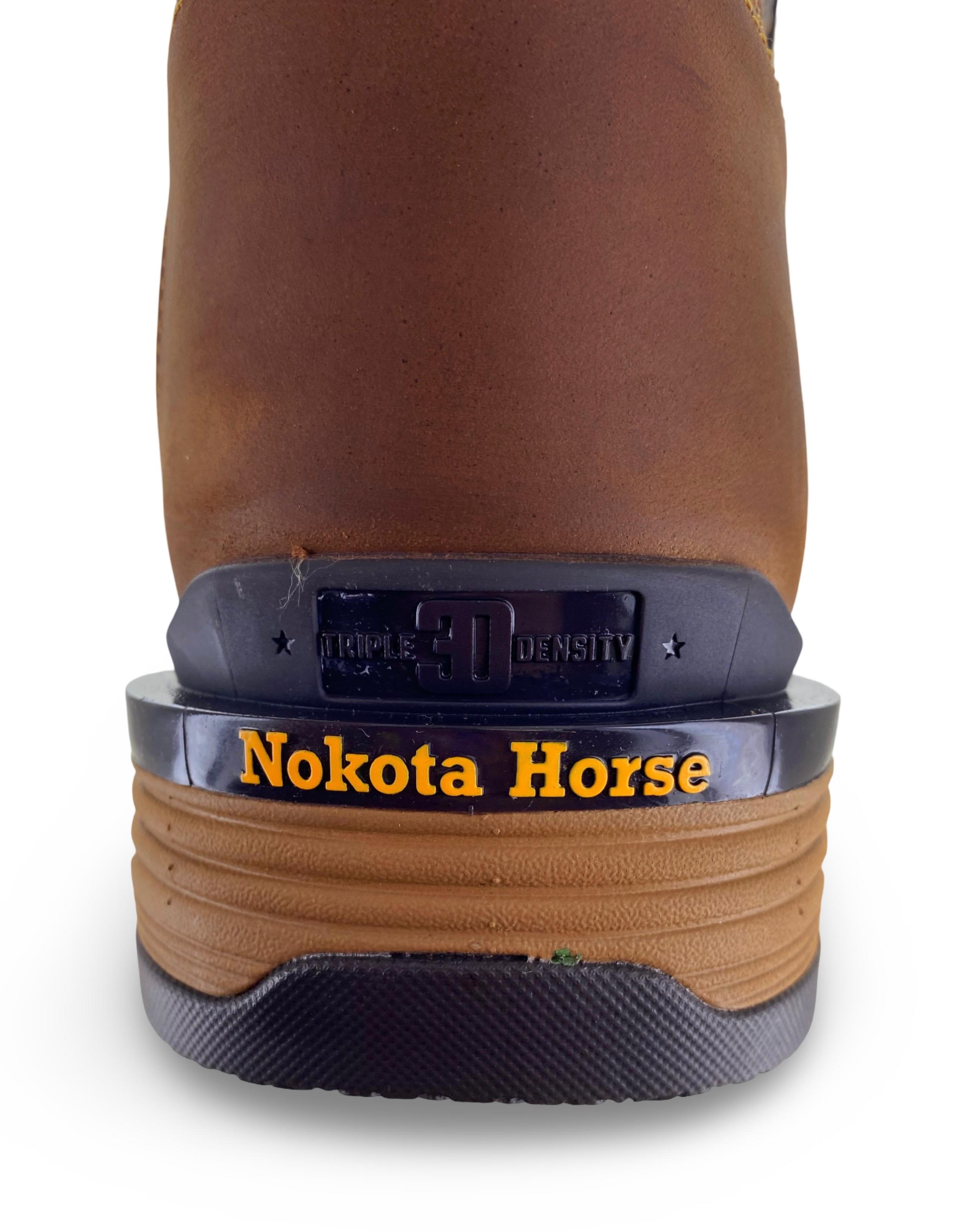 Nokota Horse Mens Clarck 25 Crazy H Miel Stl Toe