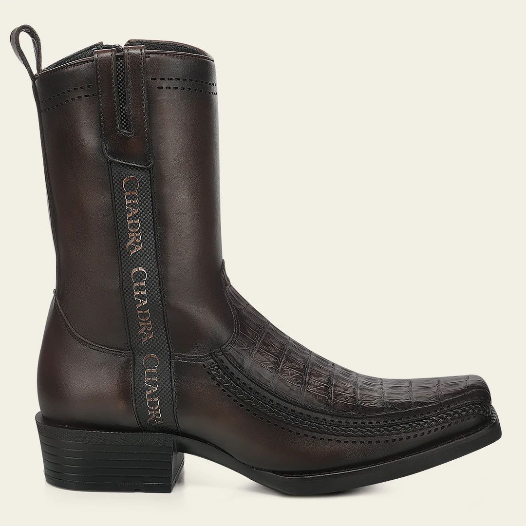 Cuadra Urban Brown Boot Genuine Fuscus Leather For Men 1J4FY CC300