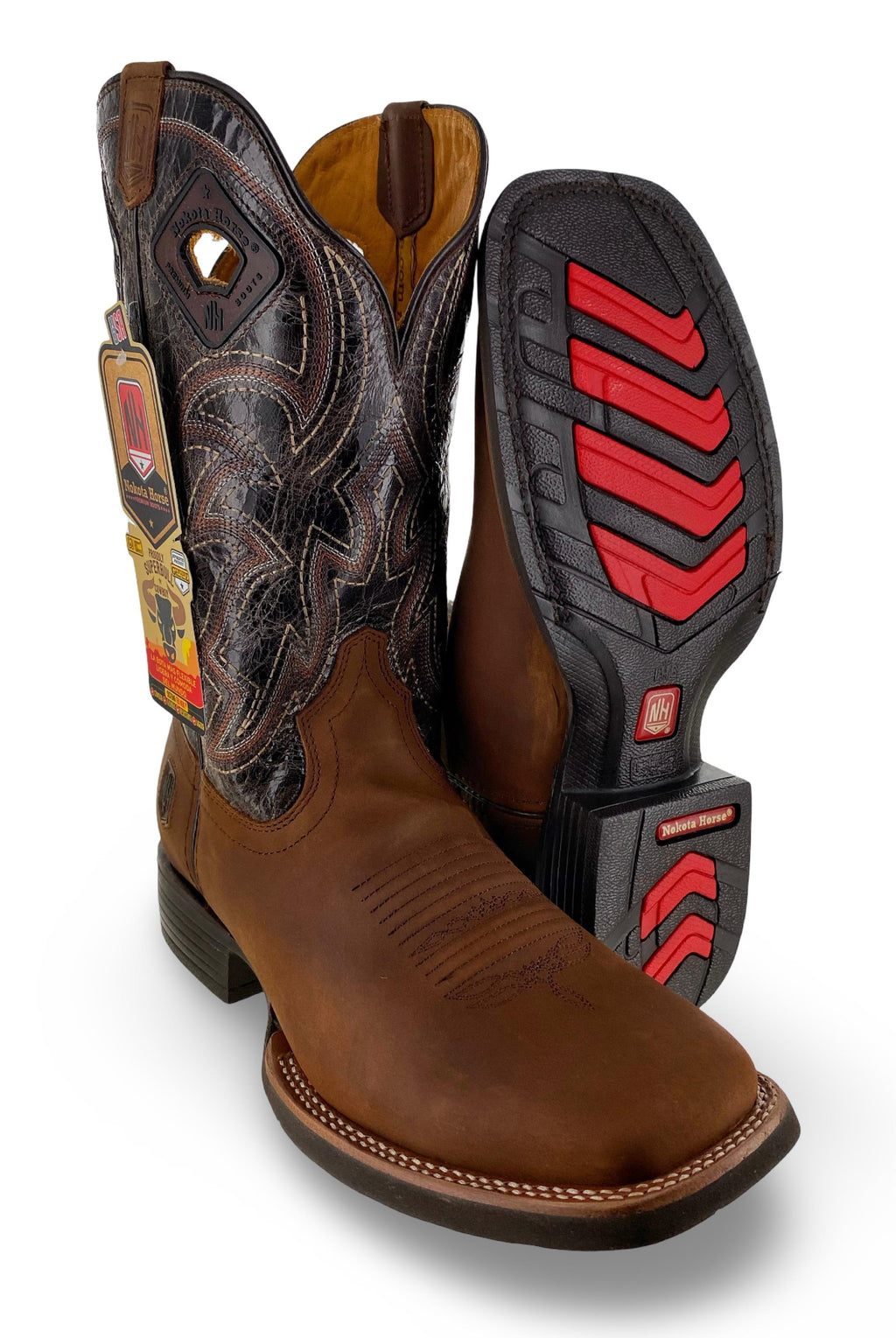 Nokota Horse Mens Morgan 15 Crazy H Miel