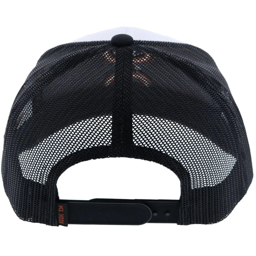 HOOEY Texas Longhorns Hat w/ Hooey Logo (White/Black)