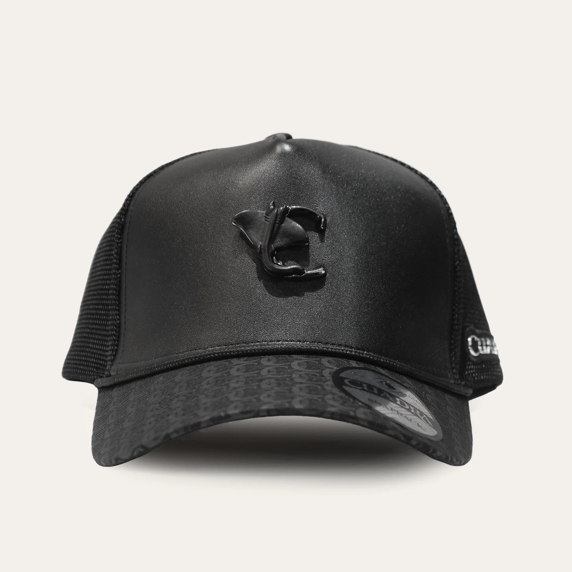 CUADRA | MENS BLACK CAP STINGRAY CP015