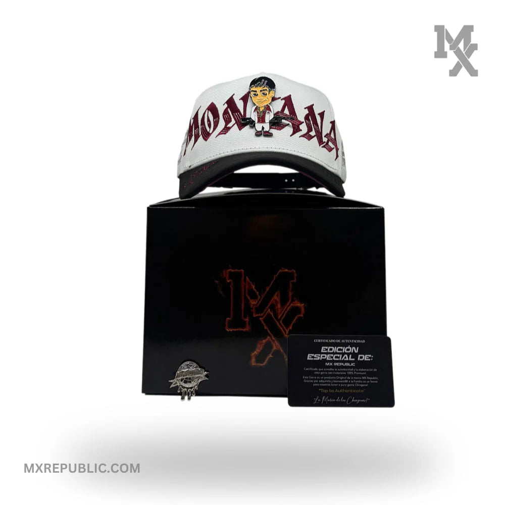 MX Republic Caps - La Montana White Full Set - Limited Edition